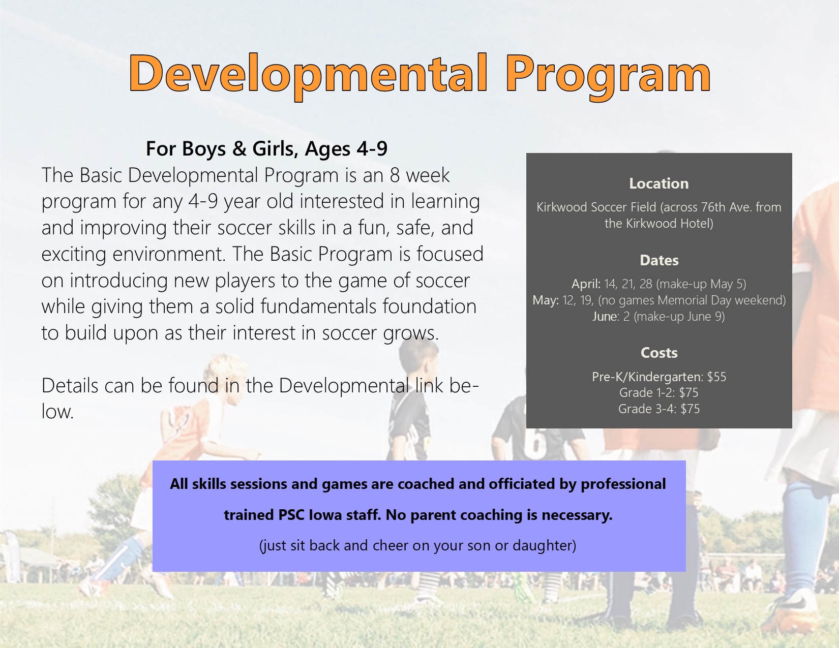 Developmental Programs